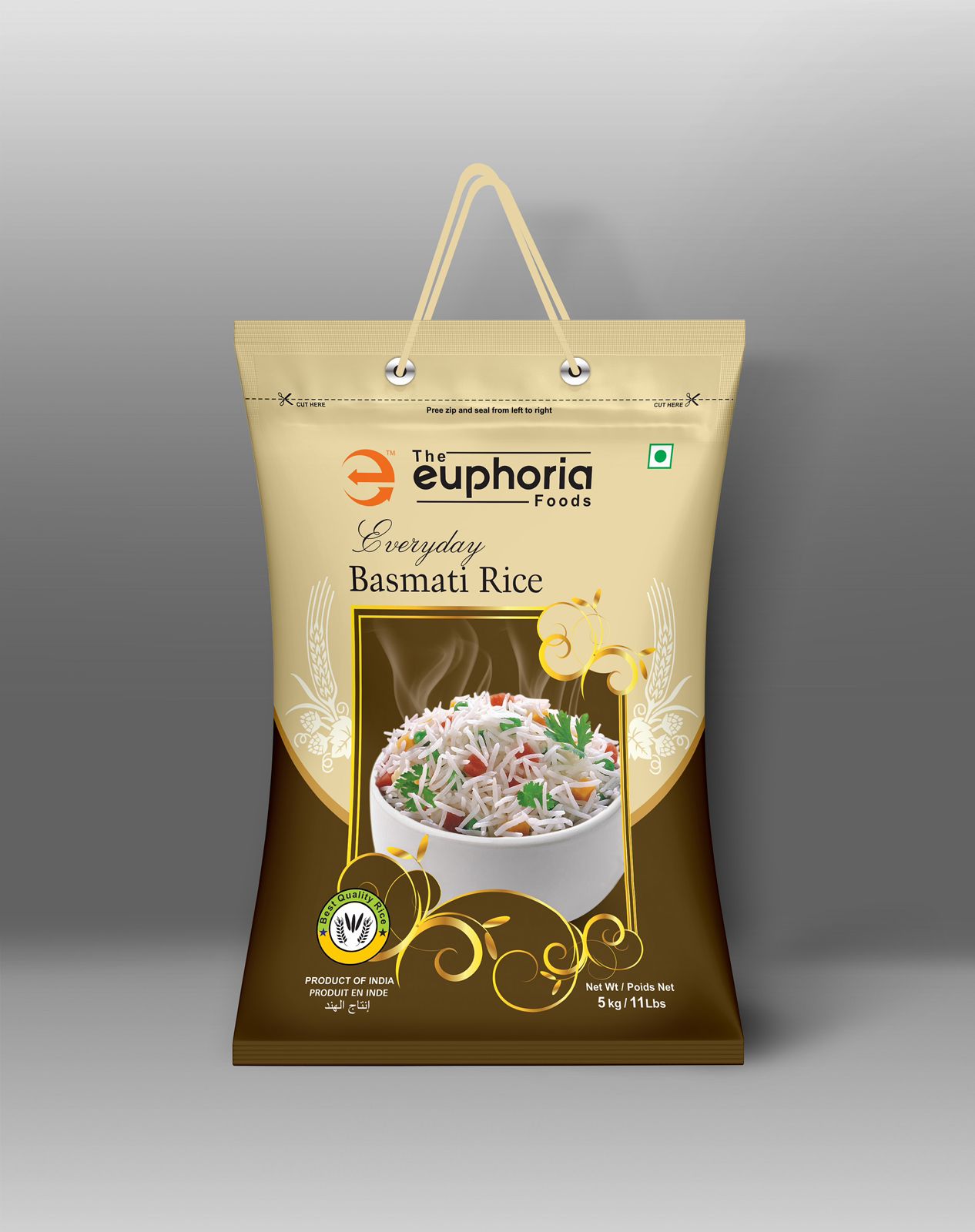 Everyday Basmati Rice at Euphoria Impex, Exporting Rice from India