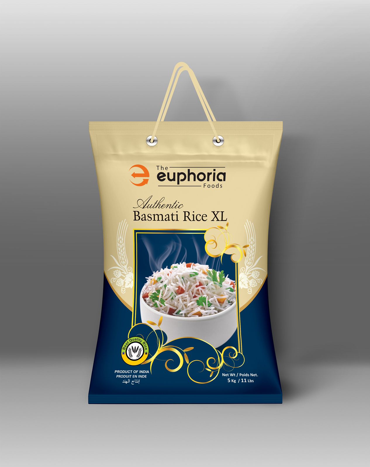 Authentic Basmati Rice at Euphoria Impex, Exporting Rice from India